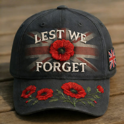 ❤️ Best Gift For Father 🌺 Lest We Forget Remembrance Memorial Cap