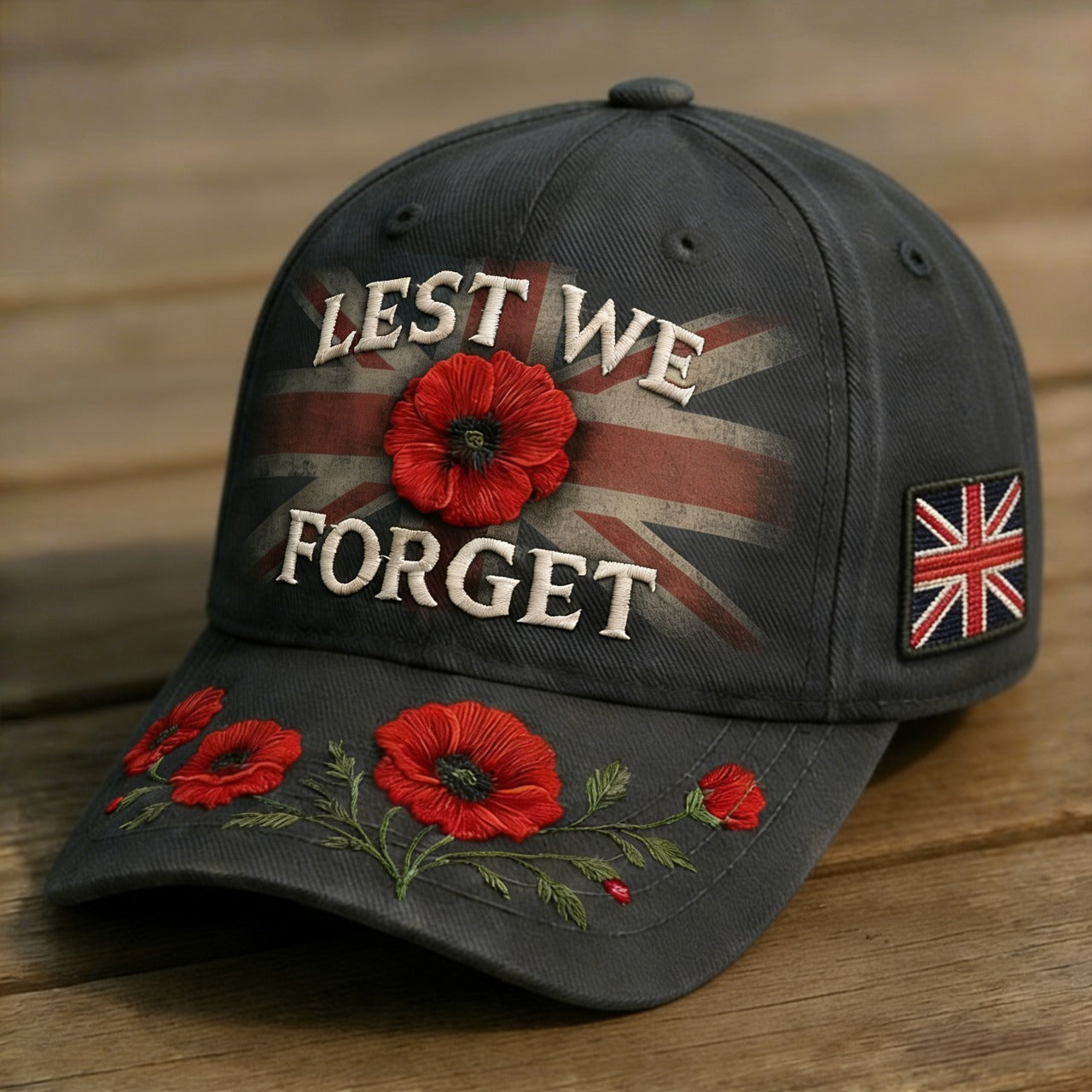 ❤️Best Gift For Father 🌺 Lest We Forget Remembrance Memorial Cap🎁Buy 2 Free Shipping