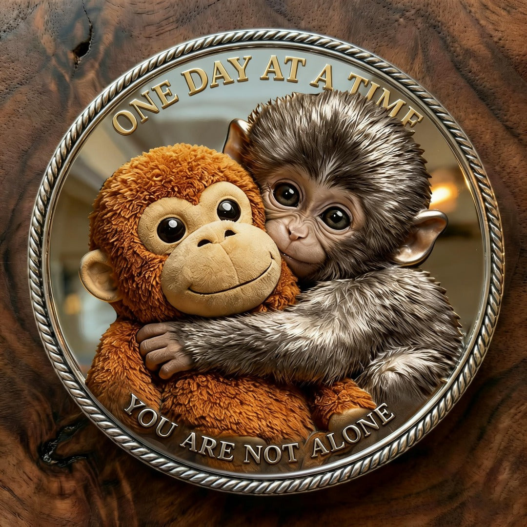 🏆Last Day 60% OFF - 🐵 3D Viral Punch Monkey Keychain with Gifts Coin💕Free Coin Gifts